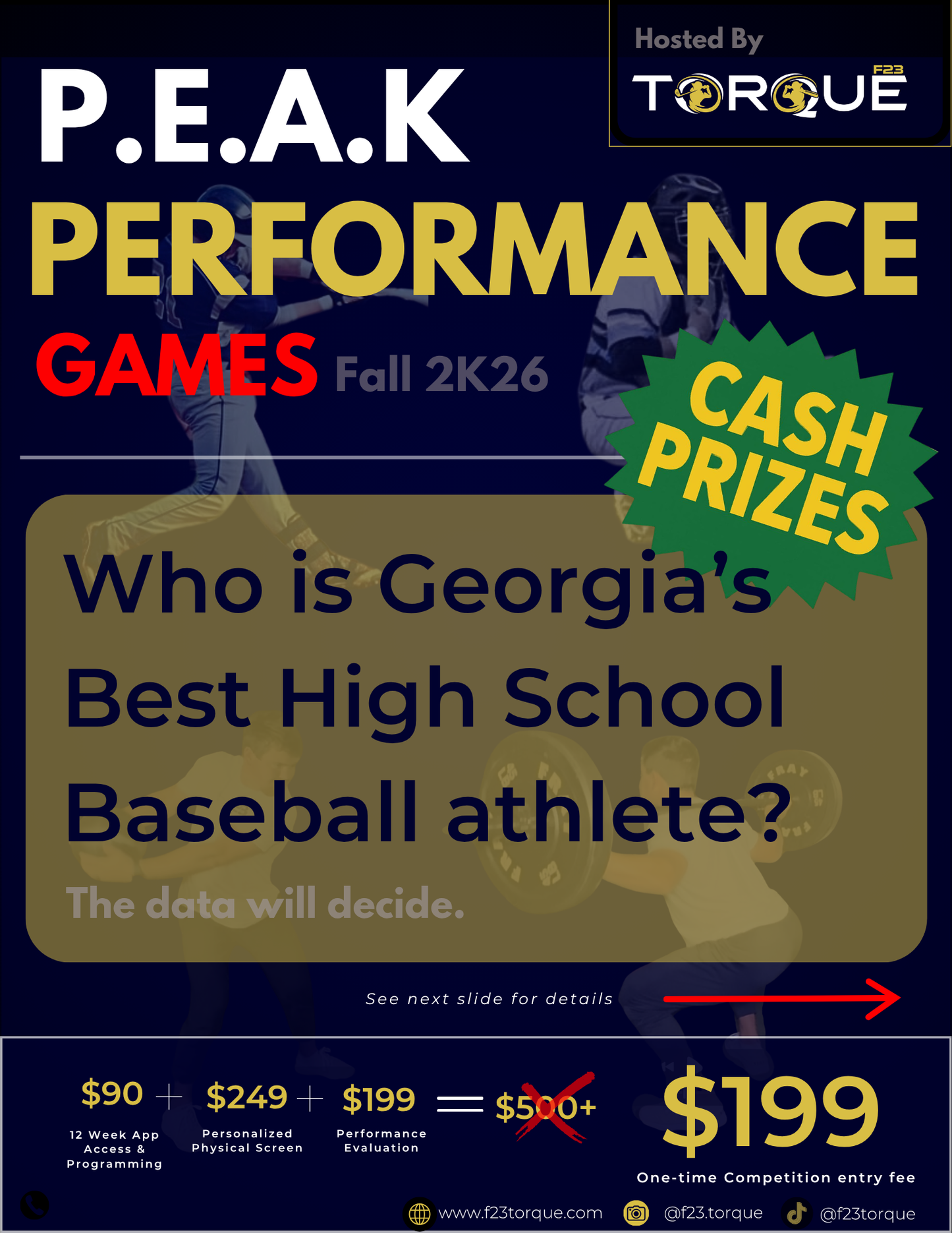 PEAK Performance Games 2k26